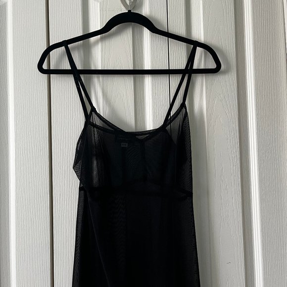 Sheer Black Slip dress - Picture 6 of 10